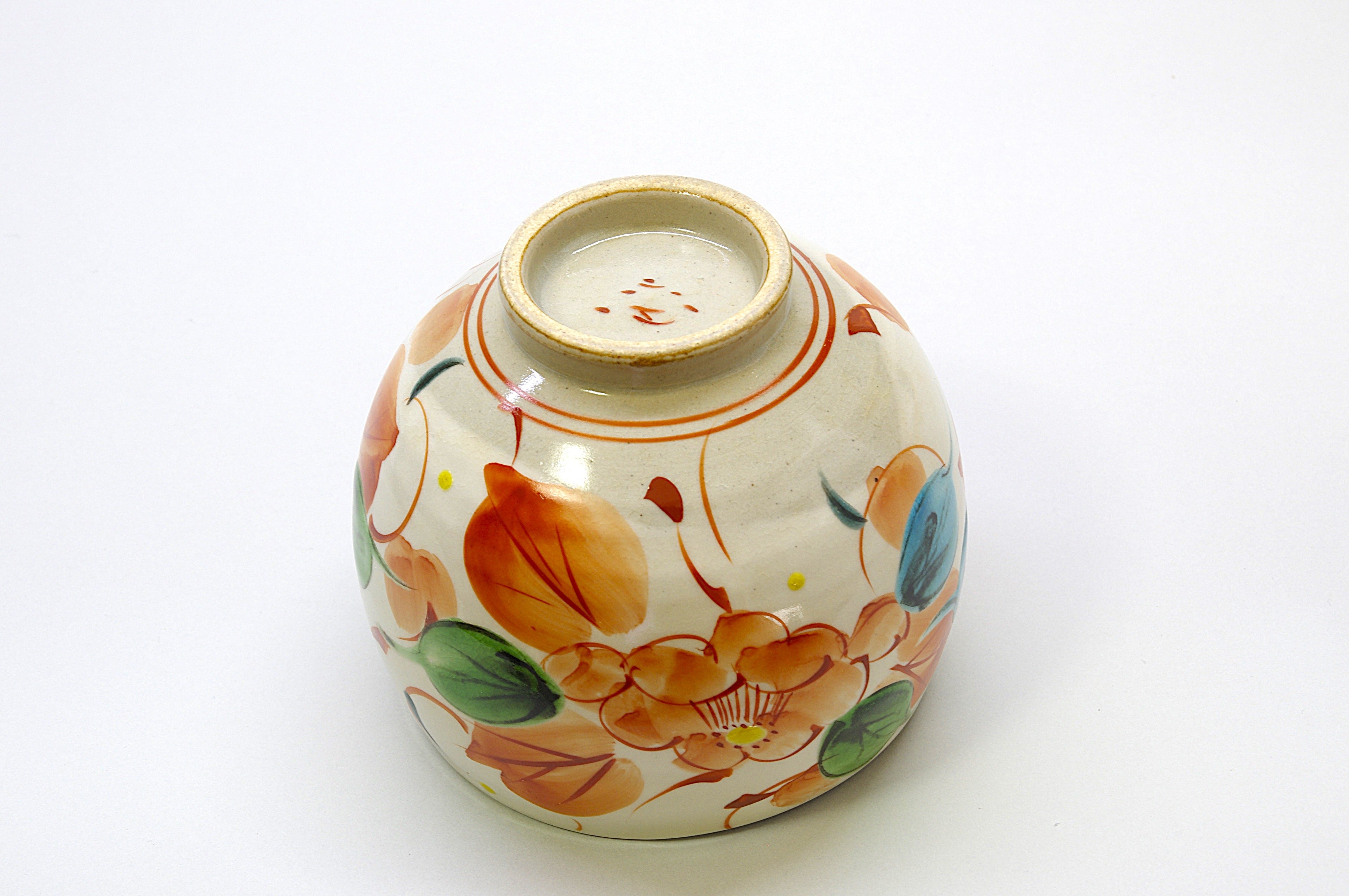 Earthenware Teacup in Kutani Ware, Ippuku Wan