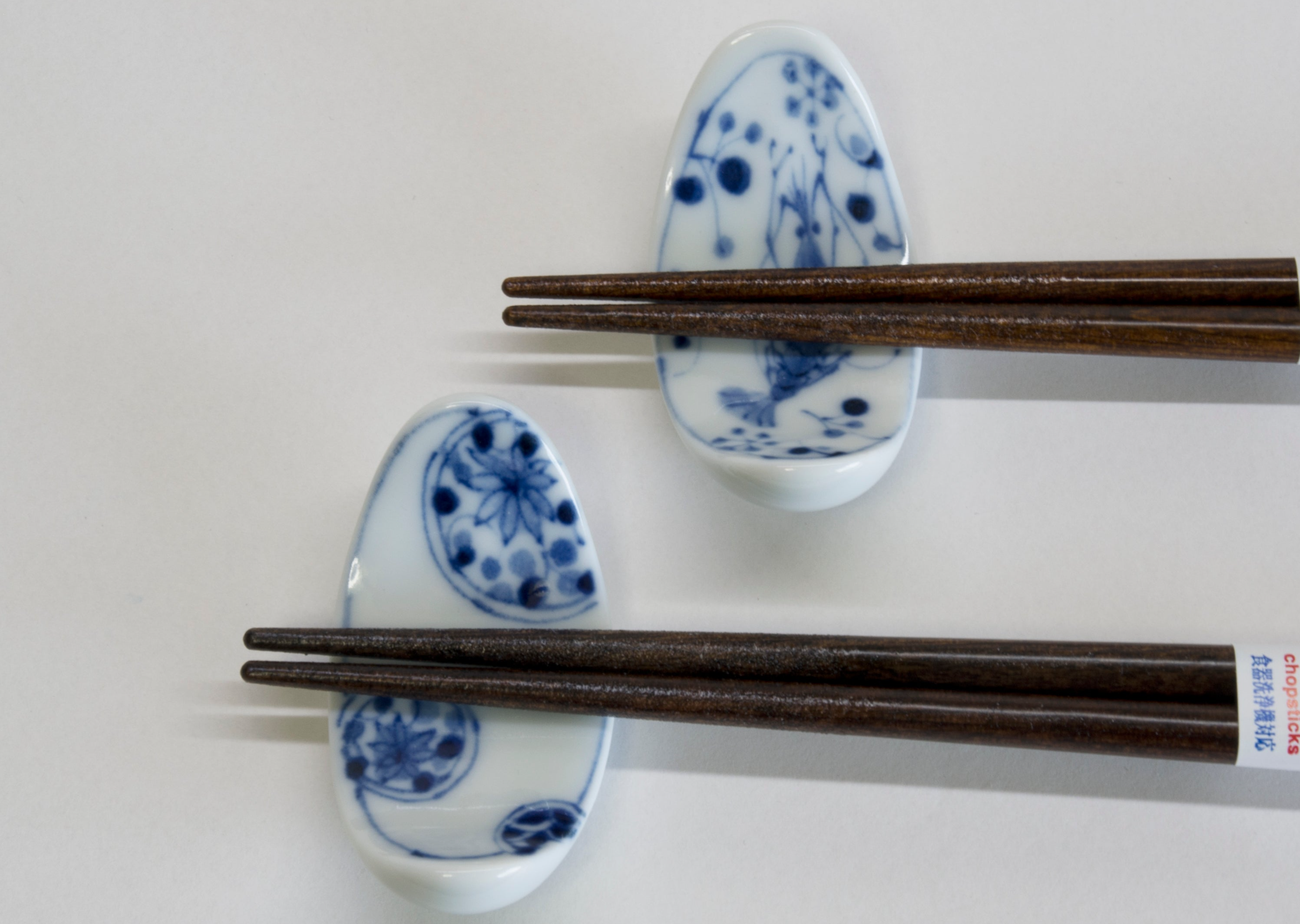 Porcelain Chopstick Rest Oval Koimari-sh by Airindoh  ★FREE SHIPPING