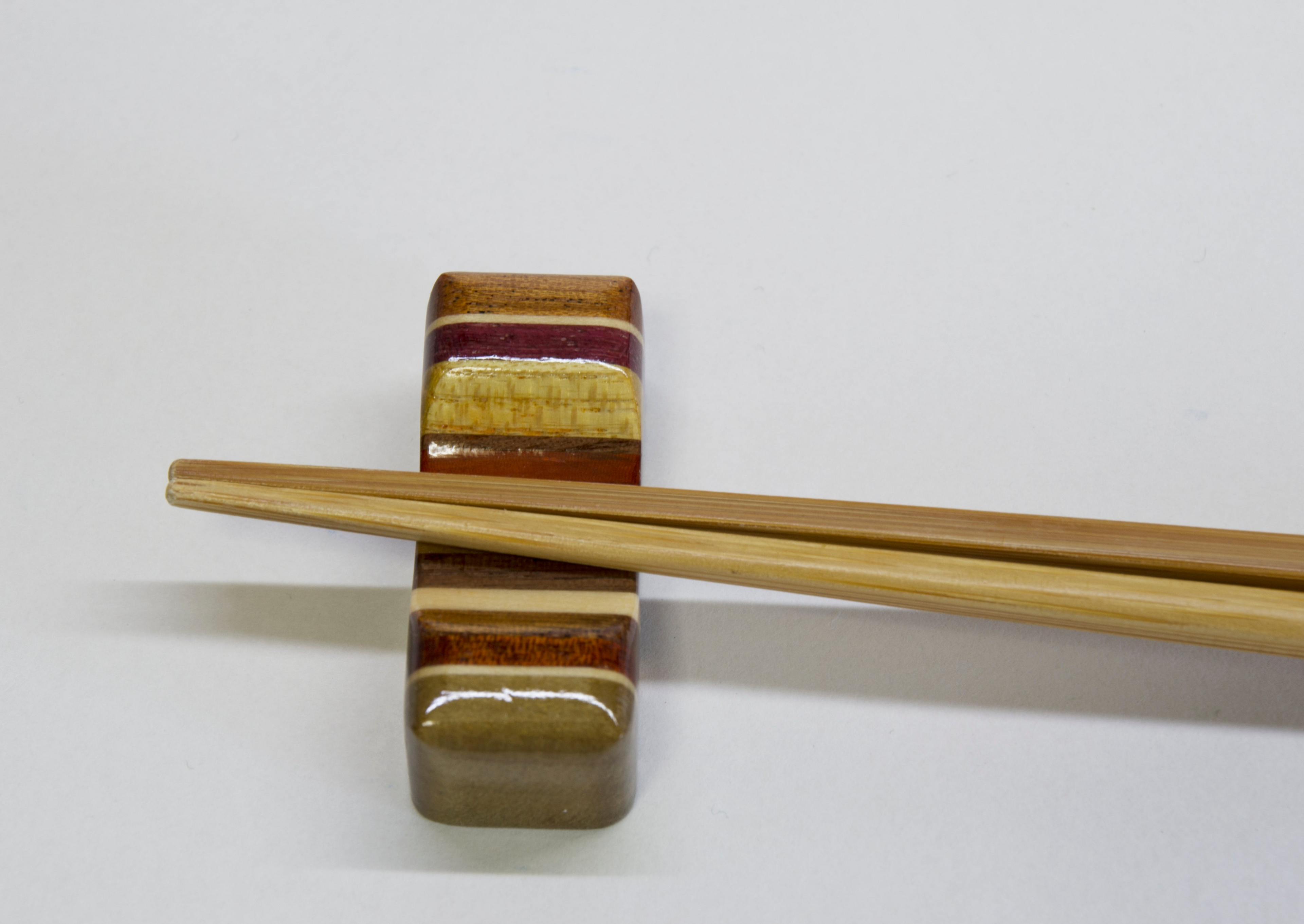 Wooden Chopstick Rest Hakone Marquetry ★FREE SHIPPING