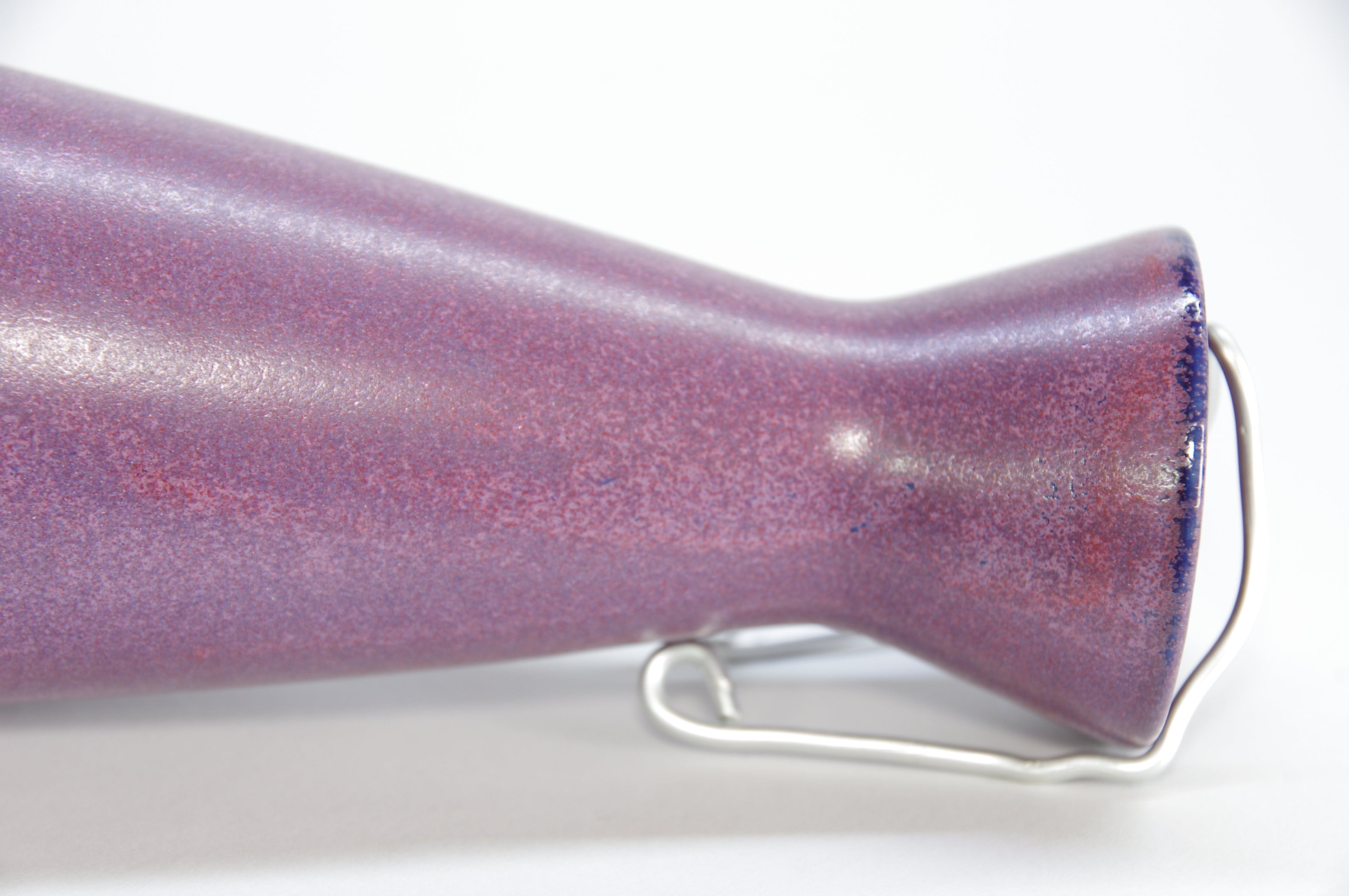 Purple Porcelain Tokkuri and Ochoko by Kohyo