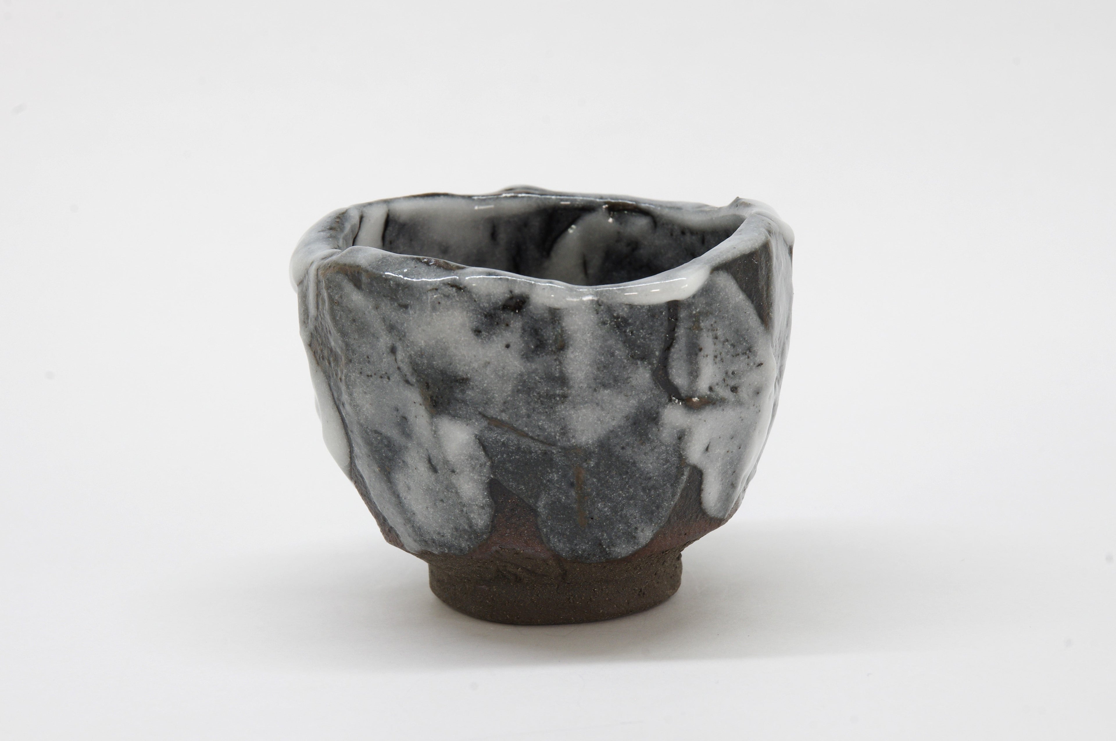 Earthenware Sake Cups by Takao Sato