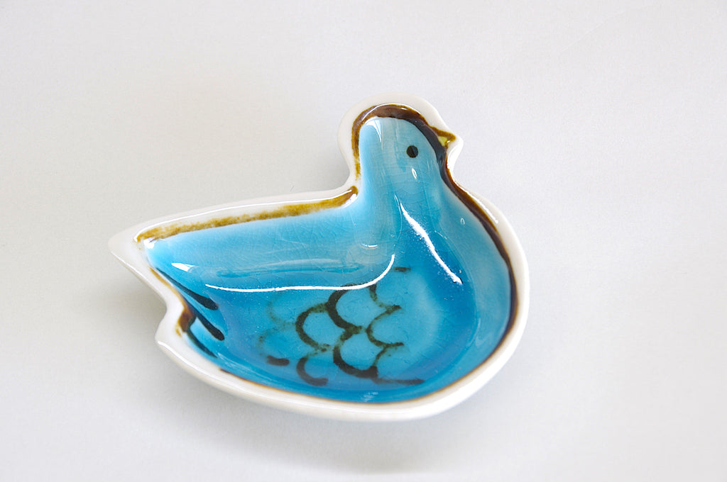 Stoneware Fuji Kutani Sauce Plate [Mamezara]