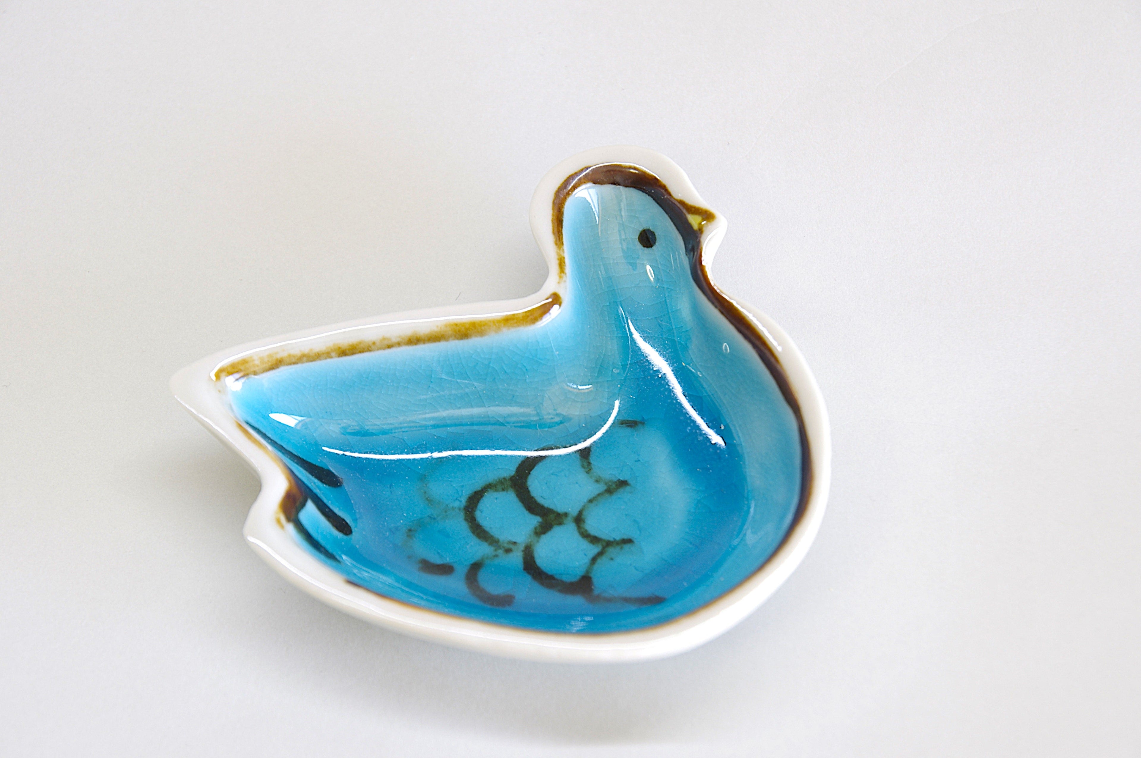 Stoneware Fuji Kutani Sauce Plate [Mamezara]