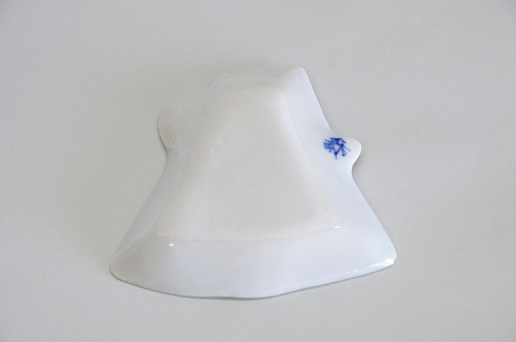 Stoneware Fuji Kutani Sauce Plate [Mamezara]