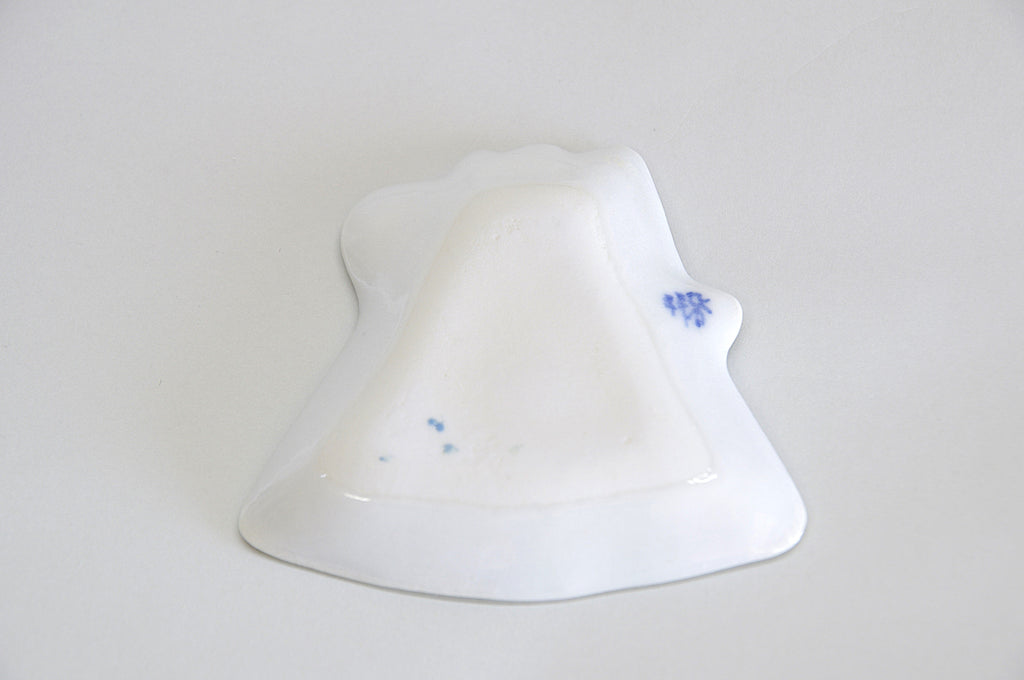 Stoneware Fuji Kutani Sauce Plate [Mamezara]