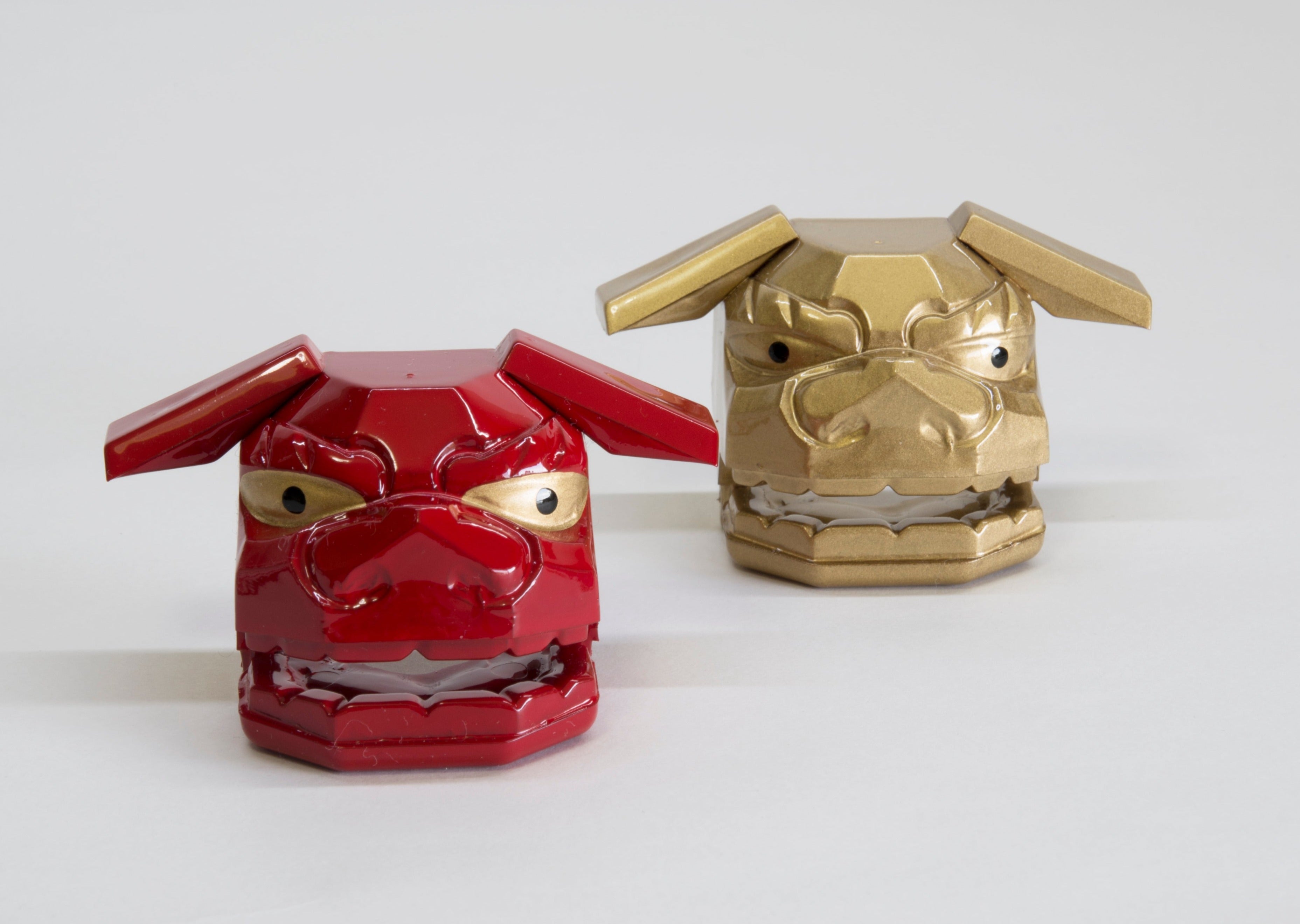 Chopstickrest Shaped Shishi-mai Made by Chida-kohbo