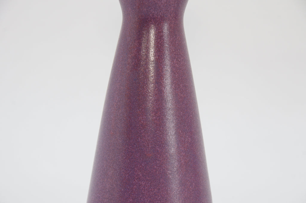 Purple Porcelain Tokkuri and Ochoko by Kohyo